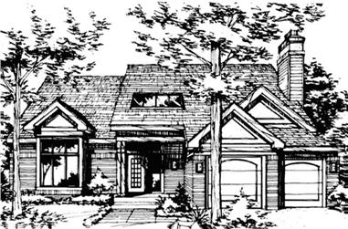 3-Bedroom, 2325 Sq Ft Country House Plan - 146-2519 - Front Exterior