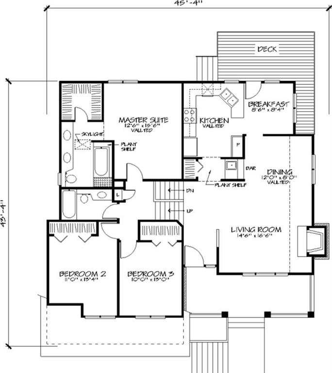 Country House Plan - 3 Bedrms, 2.5 Baths - 1847 Sq Ft - #146-2634