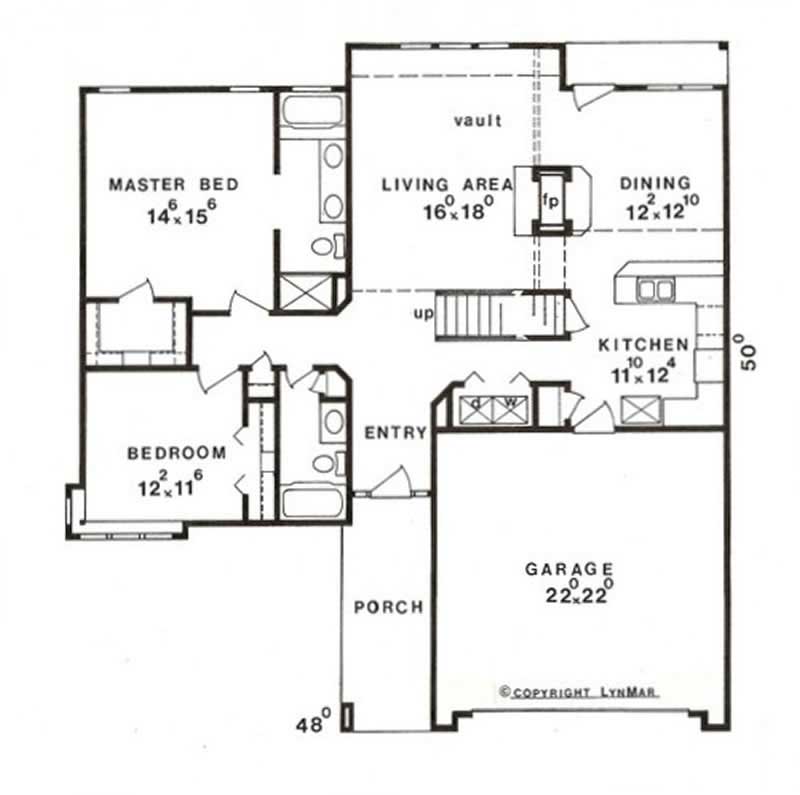 Wheelchair Accessible House Plan 2 Bedrms 2 Baths 1687 Sq Ft 147 1009