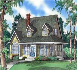 Country Home Plan - 4 Bedrms, 3.5 Baths - 2890 Sq Ft - #147-1067