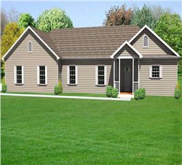 Ranch House Plans - Home Design mas1025