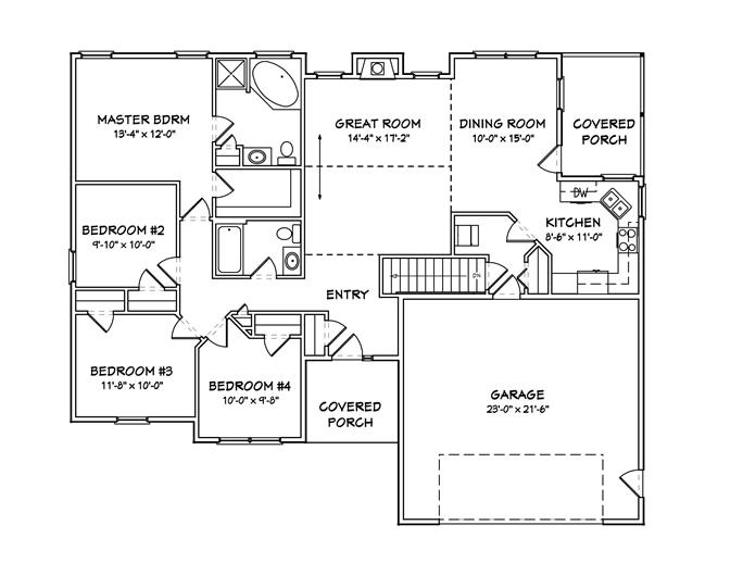 European Home Plans - Home Design mas1081