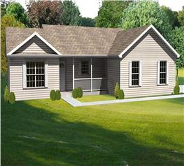 Ranch Houseplans - Home Design mas1080