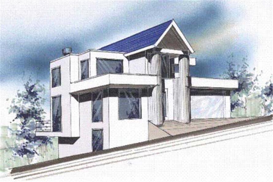  Modern  Home  Plans  Home  Design M 2834C