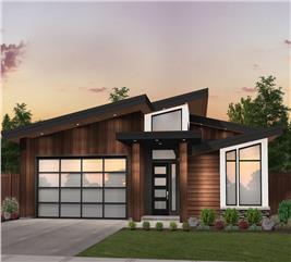 Modern House Plan - 4 Bedrms, 3 Baths - 2152 Sq Ft - #149-1871