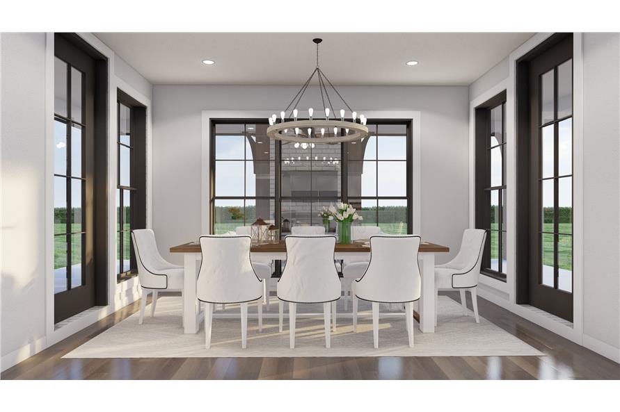 Dining Room of this 4-Bedroom,4810 Sq Ft Plan -153-1130