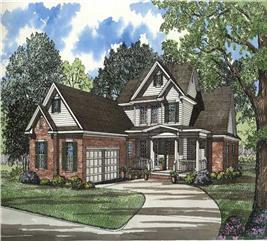 Country Home Plan - 4 Bedrms, 3 Baths - 3206 Sq Ft - #153-1204