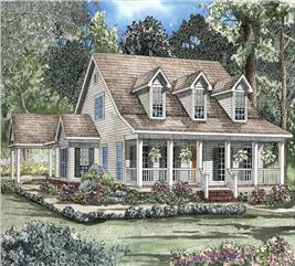 SouthernPlan #153-1206: 4 Bedrm, 2-Car Garage | ThePlanCollection