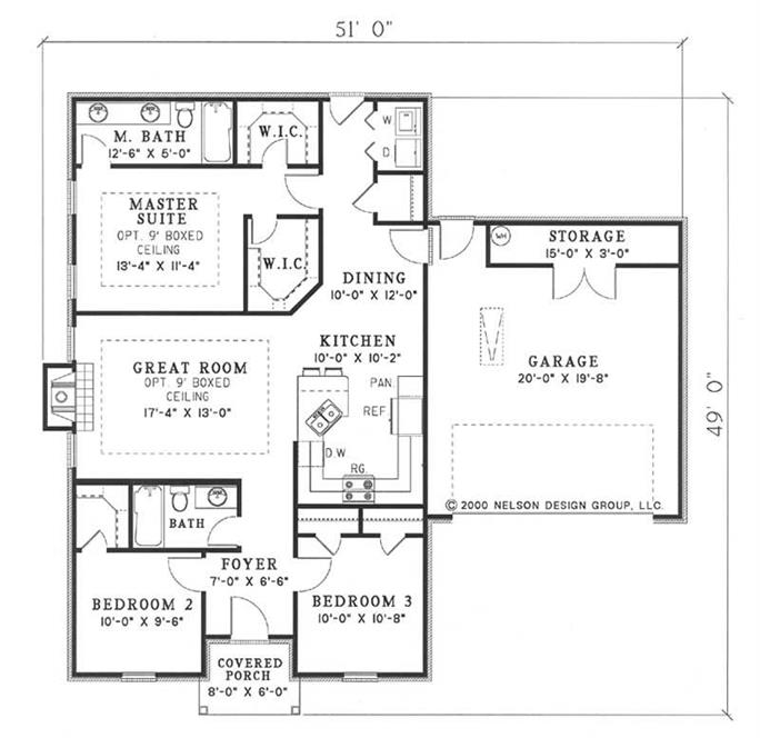 Small, Traditional House Plans - Home Design NDG533 # 3743