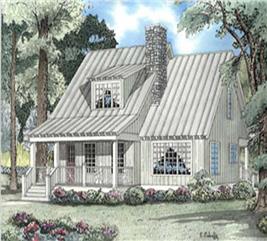 Farmhouse House Plan - 2 Bedrms, 2.5 Baths - 1882 Sq Ft - #123-1098