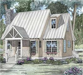 Country Home Plan - 2 Bedrms, 2 Baths - 1178 Sq Ft - #153-1648