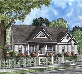 Ranch House Plans - Home Design NDG789 # 7788