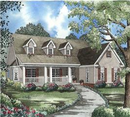 3 Bedrm, 2129 Sq Ft Country House Plan #153-1464