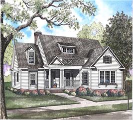 European - French Home with 4 Bdrms, 2520 Sq Ft | House Plan #106-1268