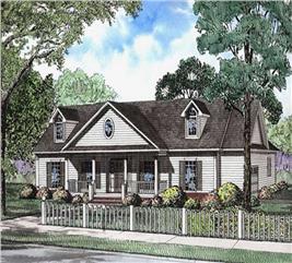 Ranch House Plan - 4 Bedrms, 2 Baths - 2246 Sq Ft - #153-1765