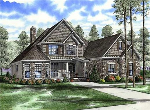 Craftsman House Plans - Home Design Ambrose Boulevard # 17662