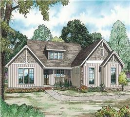 Country Home Plan - 4 Bedrms, 3.5 Baths - 3016 Sq Ft - #153-1855