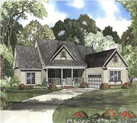 Country Home Plan - 4 Bedrms, 2.5 Baths - 2354 Sq Ft - #153-1896