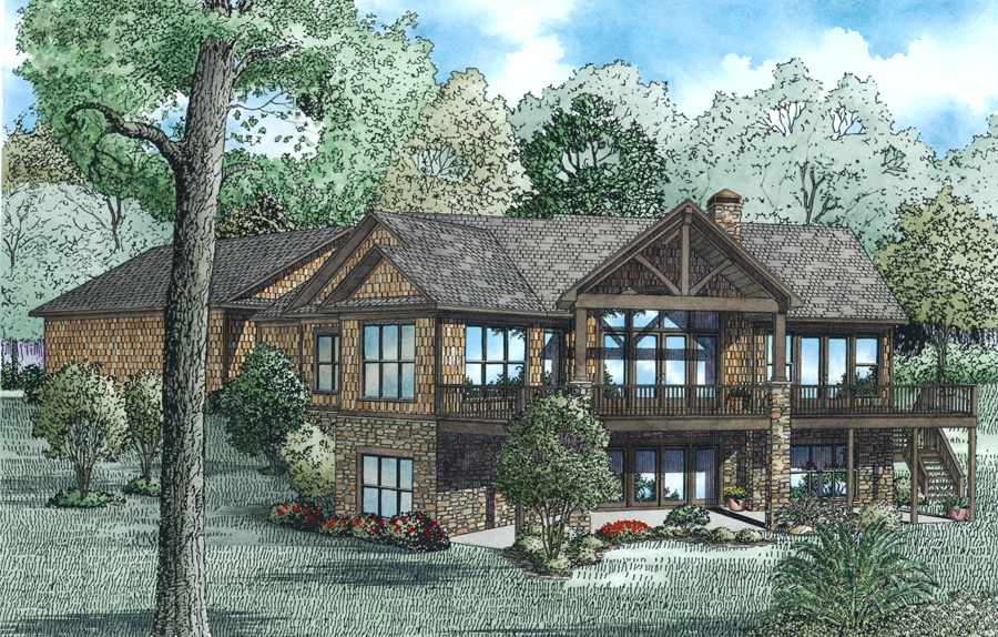 House Plan 153 1977 4 Bdrm 3 140 Sq Ft Craftsman Home ThePlanCollection