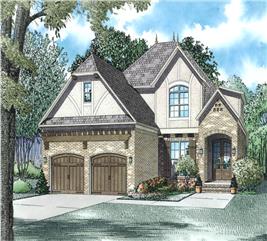 House Plan #153-1985: 4 Bdrm, 2,454 Sq Ft European Home | ThePlanCollection