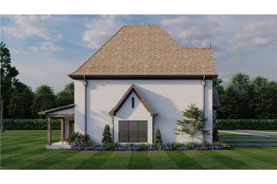 Left Side View of this 2-Bedroom,1510 Sq Ft Plan -153-1997