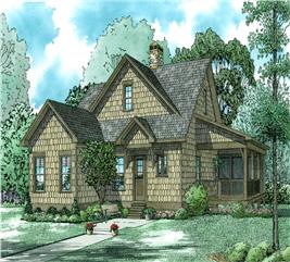 House Plan #153-2024: 3 Bdrm, 1,560 Sq Ft Farmhouse Home ...