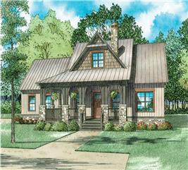 Acadian Floor Plan - 3 Bedrms, 2 Baths - 1500 Sq Ft - #142-1058