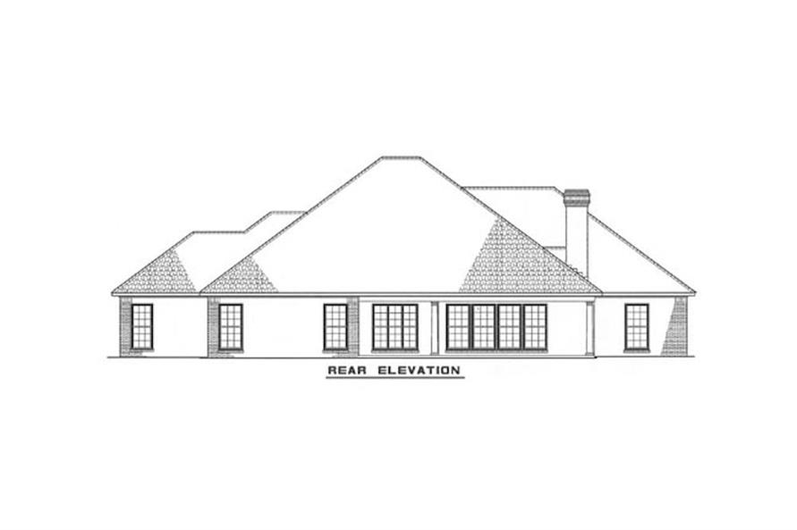 French Home - 4 Bedrms, 2.5 Baths - 2582 Sq Ft - Plan #153-2085