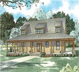 Farmhouse House Plan - 4 Bedrms, 3 Baths - 2981 Sq Ft - #153-2111