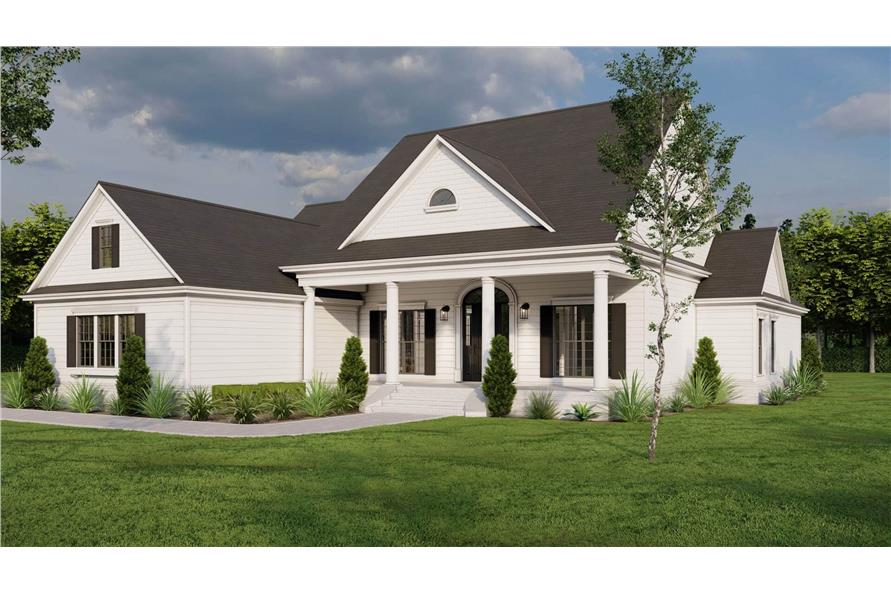 Right Side View of this 4-Bedroom,2499 Sq Ft Plan -153-2114