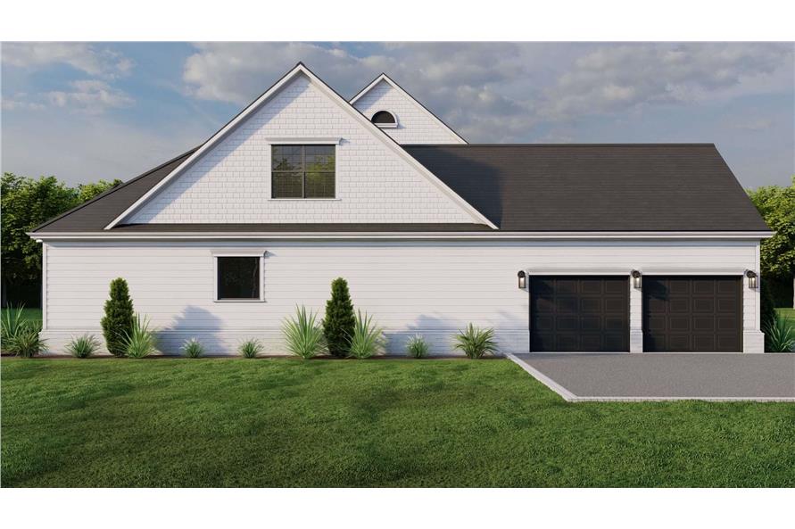 Left Side View of this 4-Bedroom,2499 Sq Ft Plan -153-2114