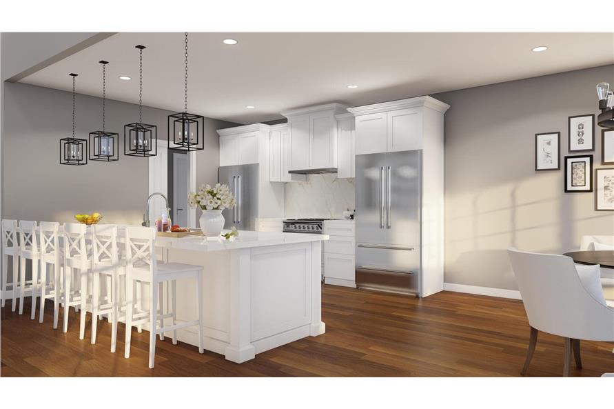 Kitchen of this 4-Bedroom,2499 Sq Ft Plan -153-2114