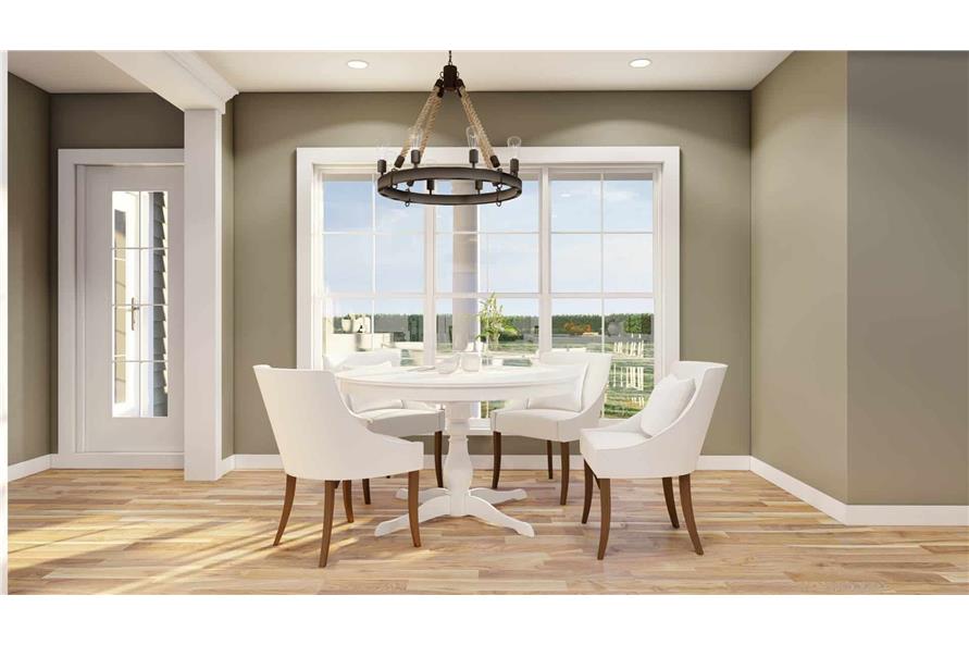 Kitchen: Breakfast Nook of this 4-Bedroom,2516 Sq Ft Plan -153-2115