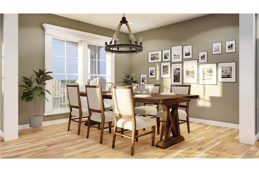 Dining Room of this 4-Bedroom,2516 Sq Ft Plan -153-2115