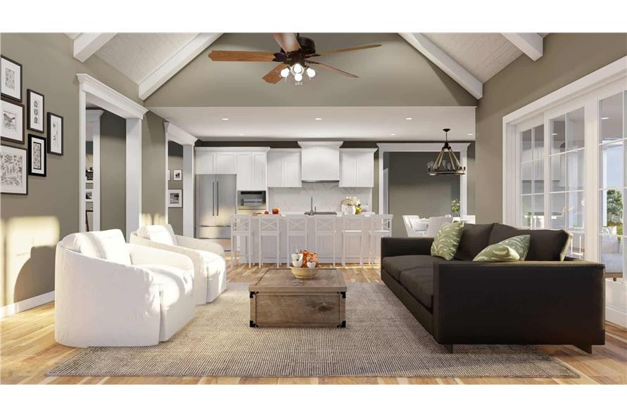 Great Room of this 4-Bedroom,2516 Sq Ft Plan -153-2115