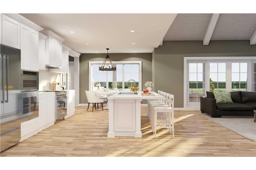 Kitchen of this 4-Bedroom,2516 Sq Ft Plan -153-2115