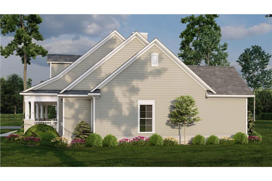 Right Side View of this 4-Bedroom,2516 Sq Ft Plan -153-2115