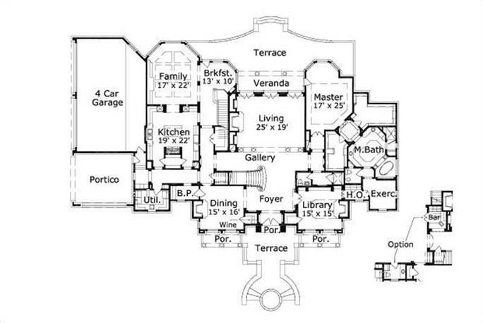 Luxury Plans - Home Design OHP-11179 # 16354