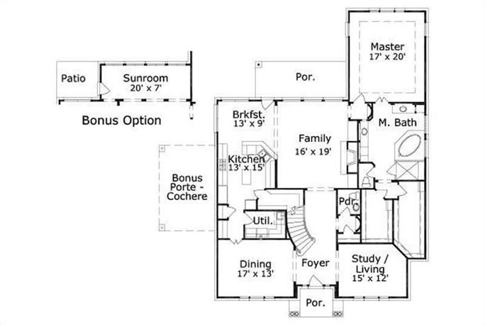 Traditional House Plans - Home Design OHP-990550-1 # 15740