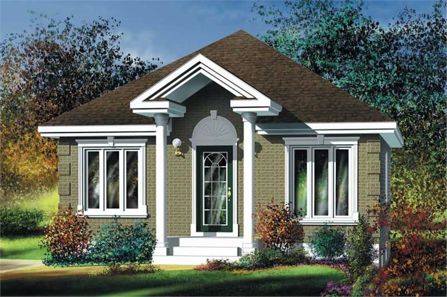 bungalow house design with floor plans