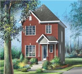 Colonial Floor Plan - 3 Bedrms, 1 Baths - 1152 Sq Ft - #157-1415