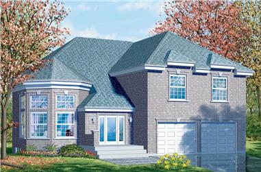 4-Bedroom, 2620 Sq Ft European Home Plan - 157-1605 - Main Exterior