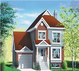 Bungalow, Contemporary, Traditional House Plans - Home Design PI-20828 ...