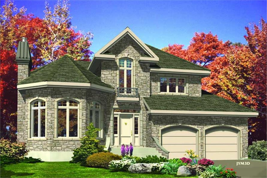 European House Plans Home Design PDI468