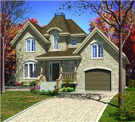 Victorian Home Plans - Home Design 3415-V1