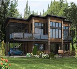 2 Bedrm, 938 Sq Ft Bungalow House Plan #158-1299