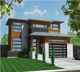 A Frame Home Plan - 3 Bedrms, 2 Baths - 2054 Sq Ft - #137-1205