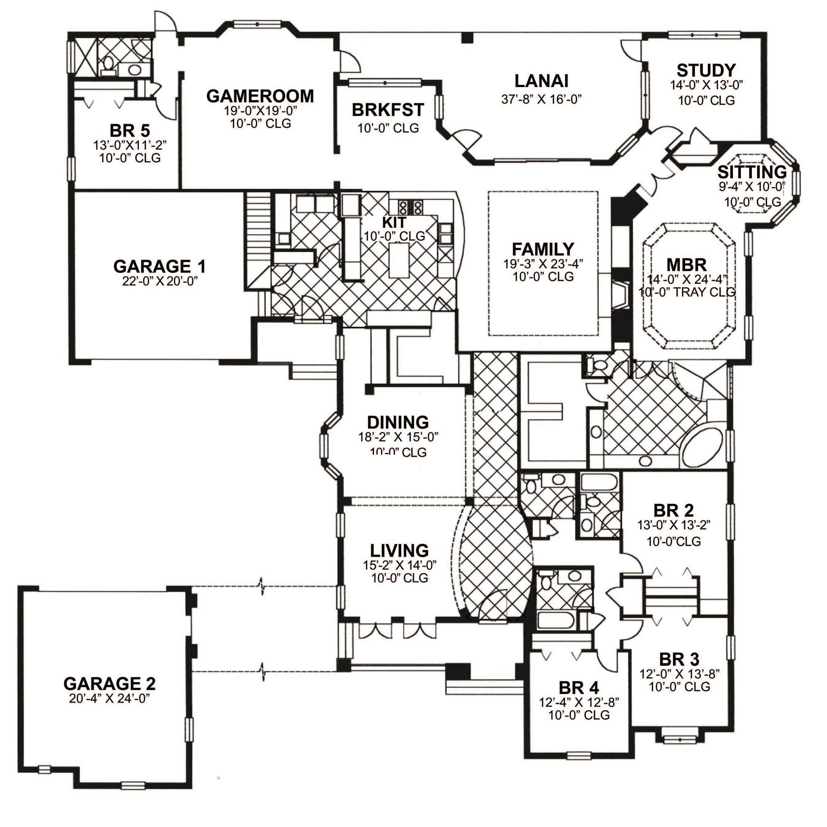 European Home Plans - Home Design 4575