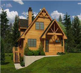 3 Bedrm, 1741 Sq Ft Craftsman House Plan #160-1018