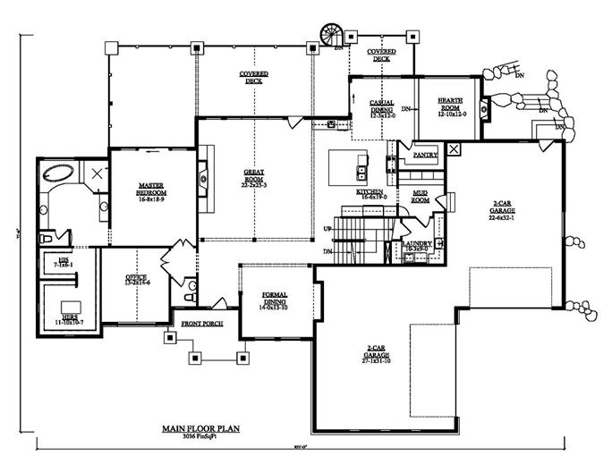 Country,Luxury,Texas Style,Traditional House Plan: Home Plan #161-1054